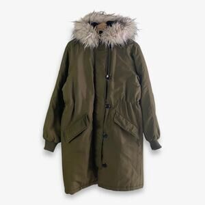 H&M Women’s Outerwear Padded Jacket Forest Green XS